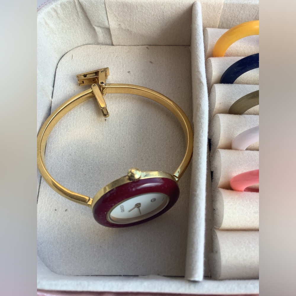 Interchangeable Bezel Bangle Watch with Colorful Rings💝 - Picture 6 of 13
